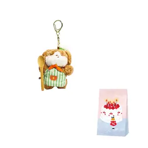 Милый и очаровательный плюшевый кулон с щенком-поваром высотой 12 см Dolls and bears dance