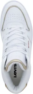 Кроссовки Levi's Womens Drive Hi, белый/золотой