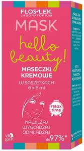 Привет, красотка! Набор подарочный для нанесения маски на лицо Floslek Laboratorium