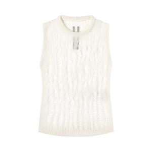 Топ Rick Owens Spider Tank, Milk