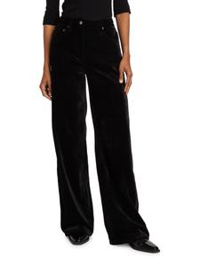 Широкие брюки Donovan из шенилла Proenza Schouler White Label, черный