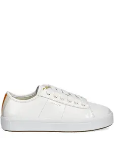 Кожаные кроссовки на шнуровке Gant, белый