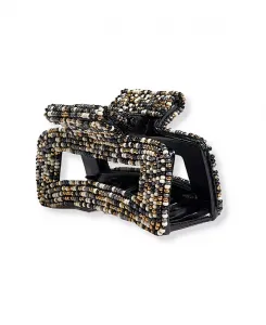 Заколка-Краб для волос Lola из бисера Ink+Alloy, muted