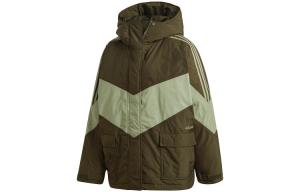 Женская стеганая куртка Adidas Originals, цвет Green