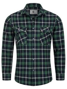 Рубашка на пуговицах стандартного кроя Rock Creek, зеленый