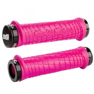 Рукоятка с фиксатором конструкции Троя Ли Odi, Pink W/Black Clamps