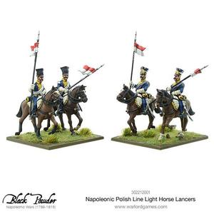 Фигурки Polish Line Light Horse Lancers Warlord Games