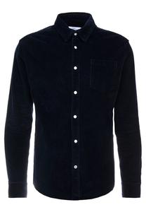 Рубашка JOHAN CORDUROY SHIRT Kronstadt, темно-синий
