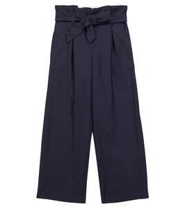 Широкие фланелевые брюки Наталия Bonpoint, Marine