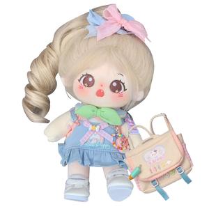 Хлопковая бэбидолл с скелетом MIA топ студент плюшевая кукла высота 20см длина 220мм COTTON PLANET