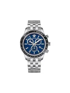Наручные часы Sport Chrono 44 мм Versace, синий
