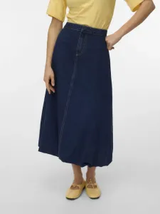 Джинсовая юбка линда Vero Moda, Dark Blue