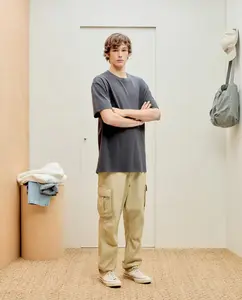 Футболка с коротким рукавом Green Coast, темно-серый