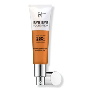 Увлажняющий крем Bye Bye Foundation с полным покрытием и SPF 50+ IT Cosmetics, Rich (tan to rich skin w/ warm yellow undertone)