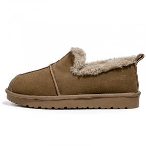 WEISHIBANGWEI Теплые нескользящие зимние ботинки длиной до щиколотки, мужские, цвета хаки