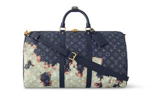 Keepall Bandouliere 50 Monogram Bleach LOUIS VUITTON