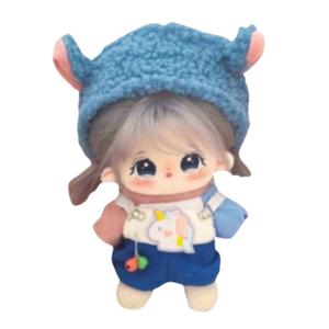 Кукла Love Of Wormwood из хлопка, реверсивная, со скелетом, плюшевая кукла высотой 20 см AIQINGCAOZHILIAN(WANJU)