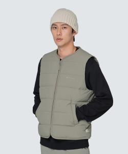 легкий пуховый жилет Land