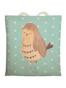 Шоппер Mr. & Mrs. Panda, цвет türkis pastell