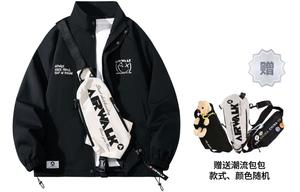 Куртка осень зима унисекс Airwalk, белая (с часами)