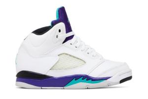 Кроссовки Air Jordan Jordan 5 Retro PS 'Grape', белый