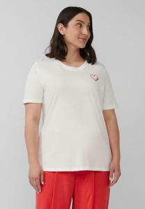 Футболка s.Oliver Print T-shirt, Creme/Beige