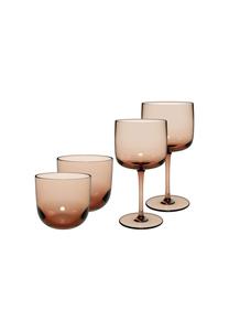 Бокалы для вина Like By Villeroy & Boch, 4 штуки, коричневый