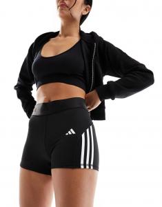 Черные узкие шорты adidas Training Hyperglam с внутренним швом 3 дюйма adidas performance