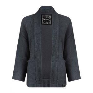 Кардиган "сантош" короткий крой Weird Fish, синий