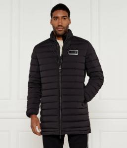 Пуховик Regular fit Ea7, черный