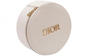 Круглая косметичка для макияжа DIOR, белый