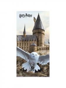 Harry Potter Пляжное/банное полотенце Гарри Поттер, 70 x 140 см, хлопок, разноцветное