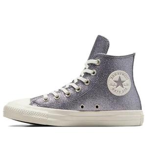 Кроссовки chuck taylor all star 'glitter gunmetal' Converse, серебряный