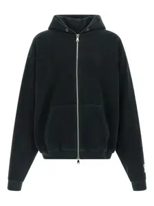 Худи на молнии с вышитым логотипом Gallery Dept., черный