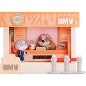 Слепая коробка с героями безумного города животных маркер момент POP MART