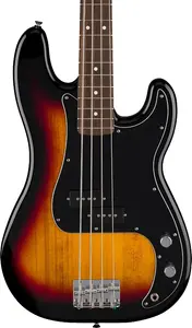 Бас-гитара Fender Standard Precision, Лавр - 3-цветный санберст