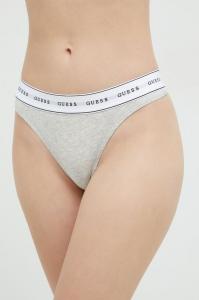 Угадай стринги Guess, серый