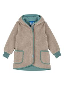 Флисовая куртка "Ламму" бежевого цвета finkid