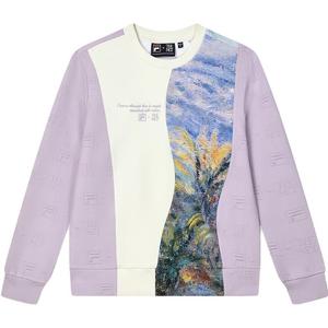 Свитшот женский светло-фиолетовый Fila