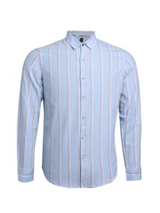Повседневная рубашка Campus Sutra Regular fit Button Up Shirt Evan, светло-синий