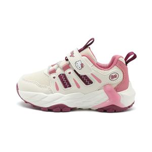 Дышащие детские кроссовки Hello Kitty для детей от 3 до 7 лет Sanrio, бежевый/розовый