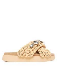 Мюли Woven Stones 70104-106 Inuikii, бежевый