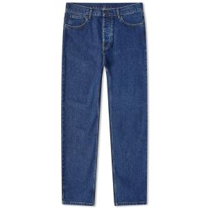 Джинсы Carhartt Wip Newel Relaxed Tapered, цвет Blue Stone Washed