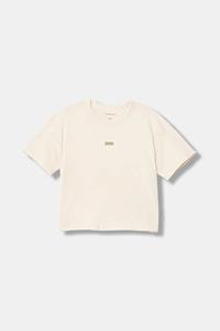 Детская футболка Calvin Klein Jeans, бежевый