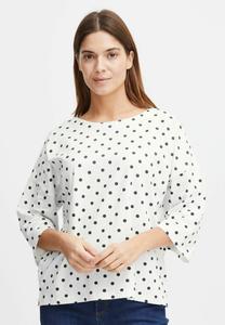 Футболка Fransa FRSIVA, Navy Blazer Mix/White