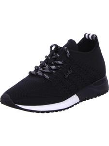 La Strada Черные вязаные туфли на шнуровке