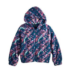 Детская худи-куртка из искусственного меха для девочек 7-16 лет Tek Gear, Multi Dye