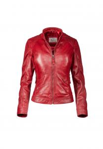 СЕРОСАЛИ кожаная куртка 7eleven, красный