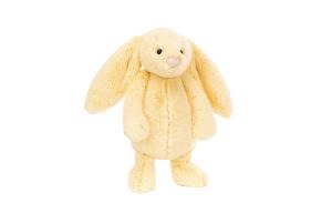 Плюшевый башфул лимон зайчик JELLYCAT