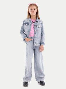 Джинсовая куртка regular fit J5YL04 D5NJ0 Guess, серый